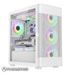 Vida Zephyr Matx White Gaming Case