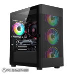 Vida Zephyr Matx Black Gaming Case