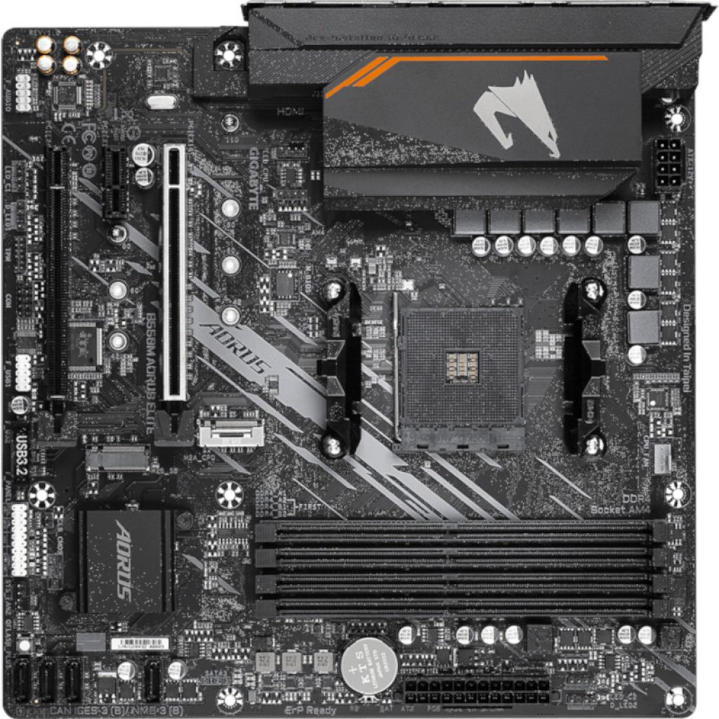 Eol Gigabyte B550m Aorus Elite Motherboard Punch Technology