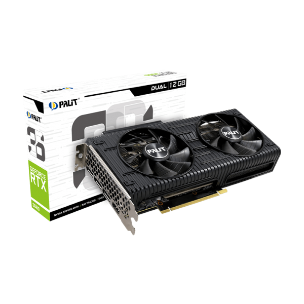 Palit RTX 3060 DUAL 12GB LHR Graphics Card | Punch Technology