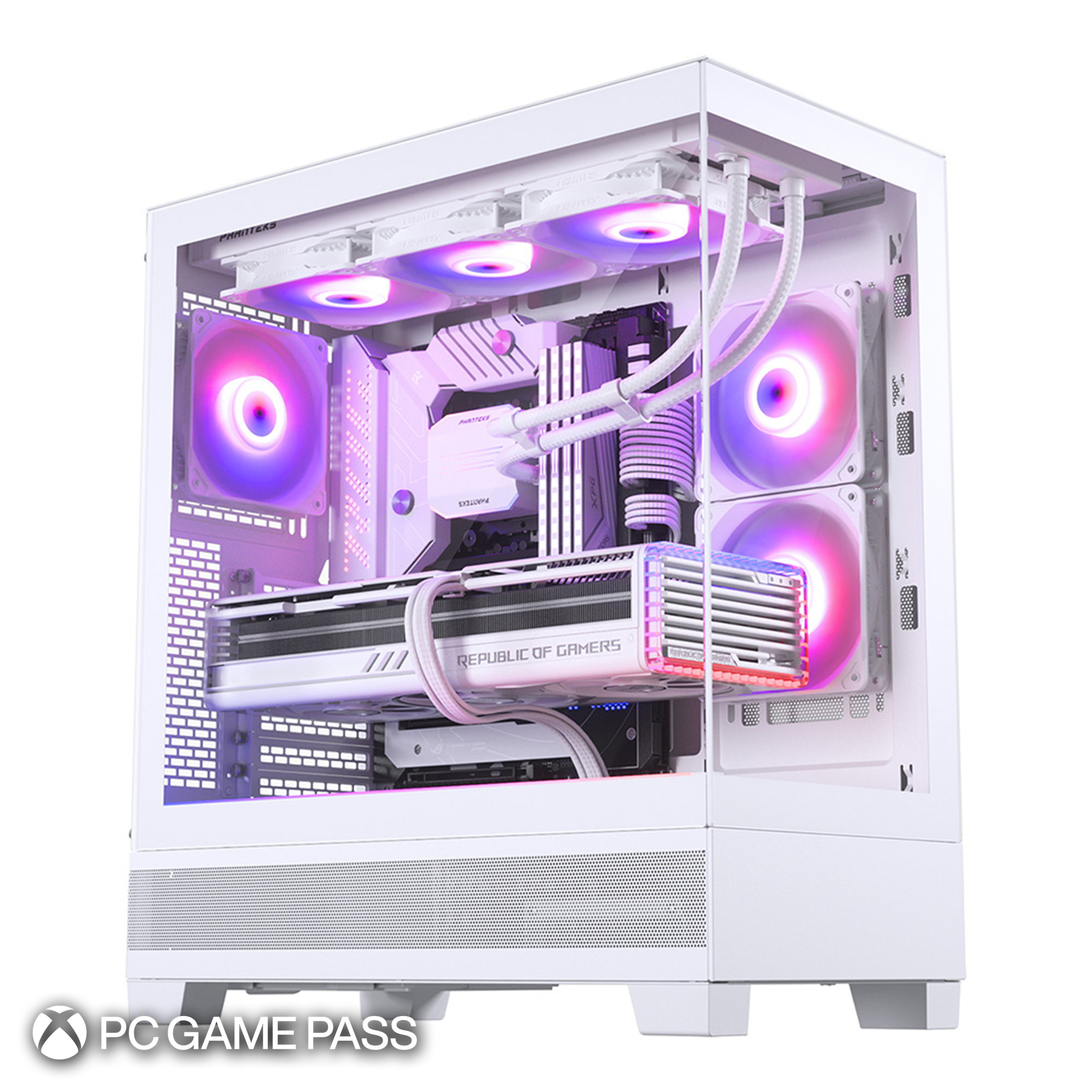 All White – Intel Core i5 14600KF, RTX 4070 Ti SUPER Gaming PC