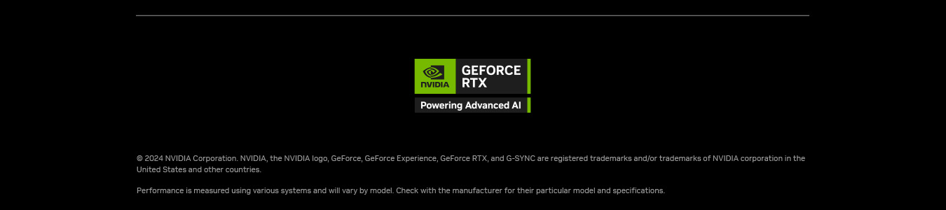 GeForce Holiday Footer